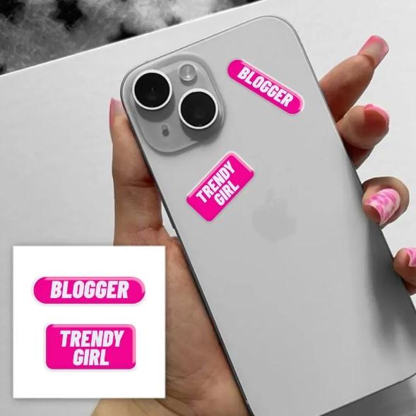 3D-стікер "Trendy girl"