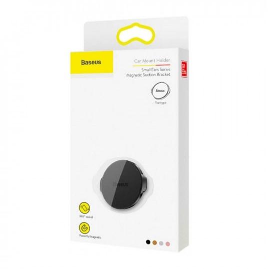 Автотримач Baseus Small ears series Magnetic suction bracket (Чорний)
