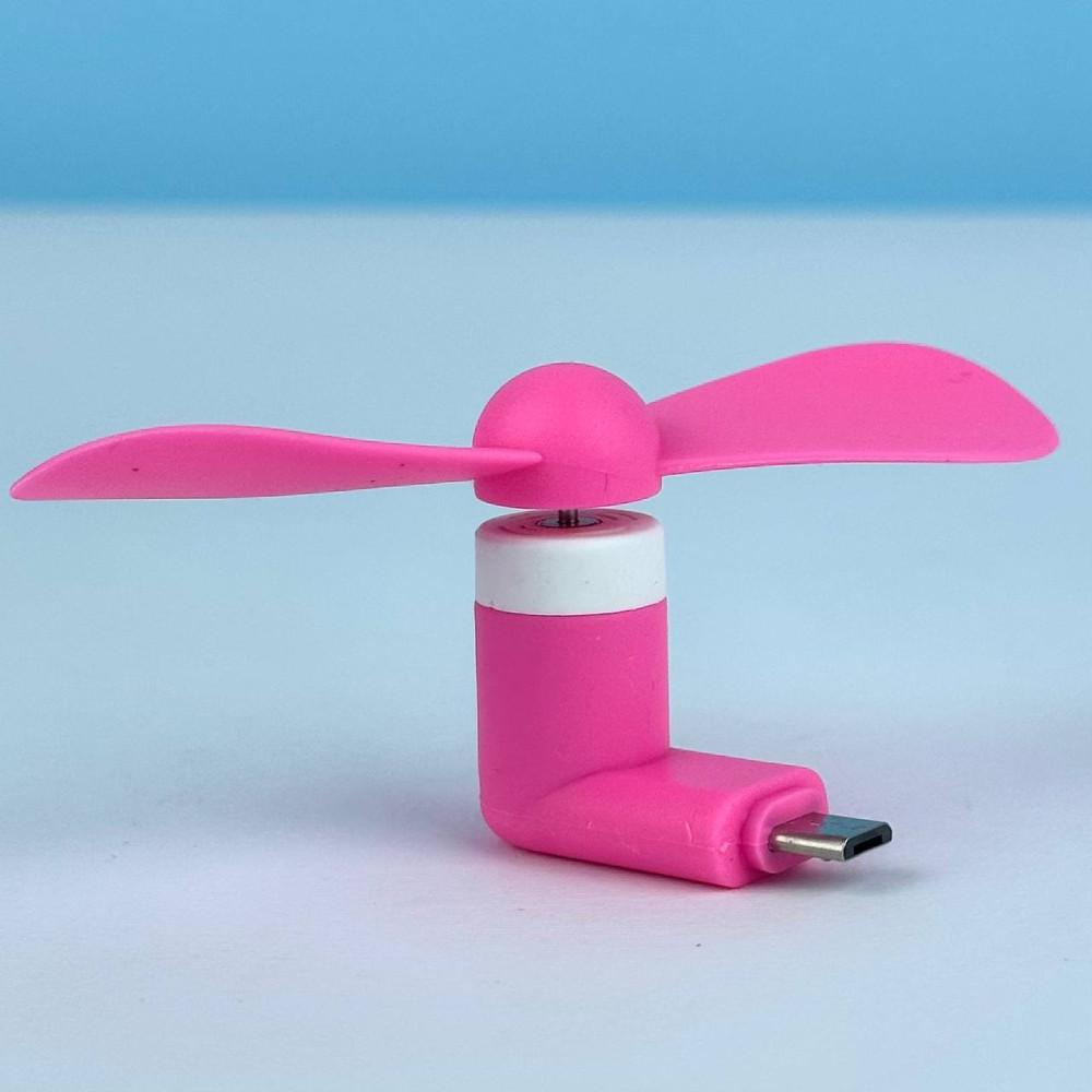 Вентилятор Mobile Micro рожевий