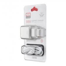 Зарядний пристрій XO L103  Micro 18W White