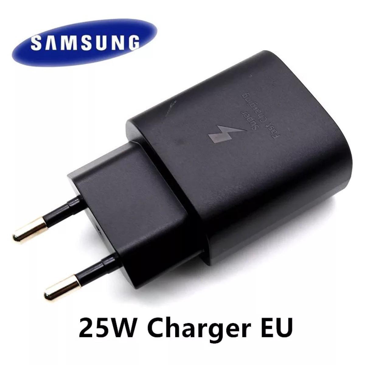 Адаптер мережевий Samsung USB-C 25W PD EP-TA800 чорний