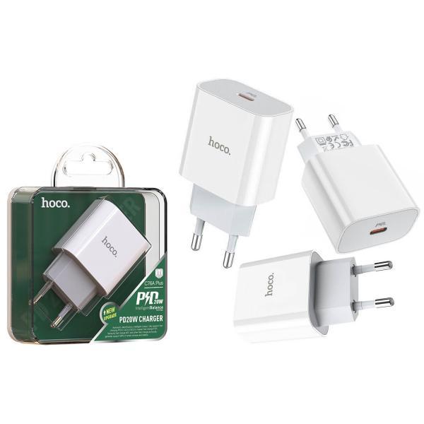 Мережевий адаптер Hoco C76A Plus Speed source PD 20W