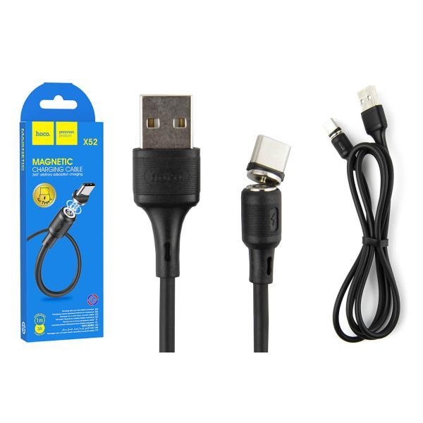 Magnet cable HOCO X52 TYPE-C (1m) (Чорний)
