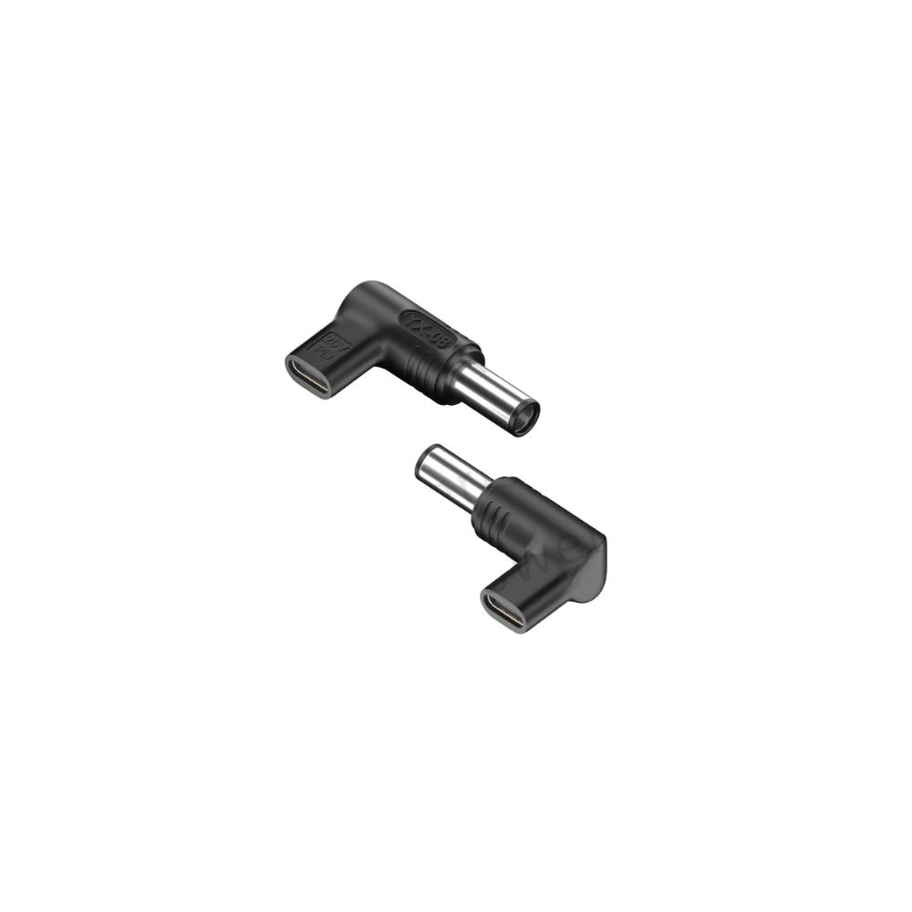 Перехідник Type-C to DC Adapter YX-08 PD19 5V 7.4 x 5.0 мм (Dell) Black