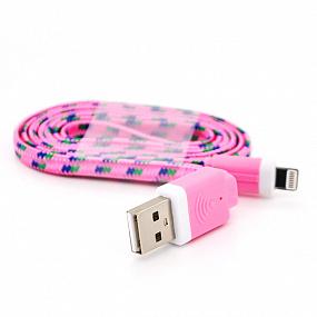 Кабель на коштушці lighting Pink