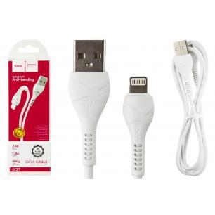 Кабель HOCO X37 Lightning Білий