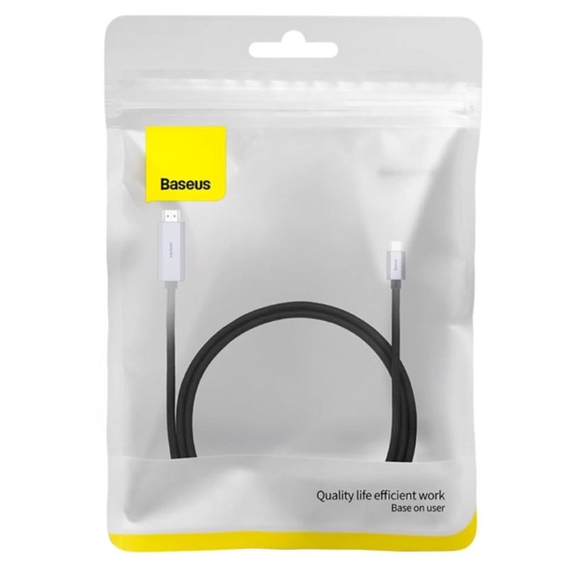 Кабель Baseus Type-C to HDMI 4K (Чорний)