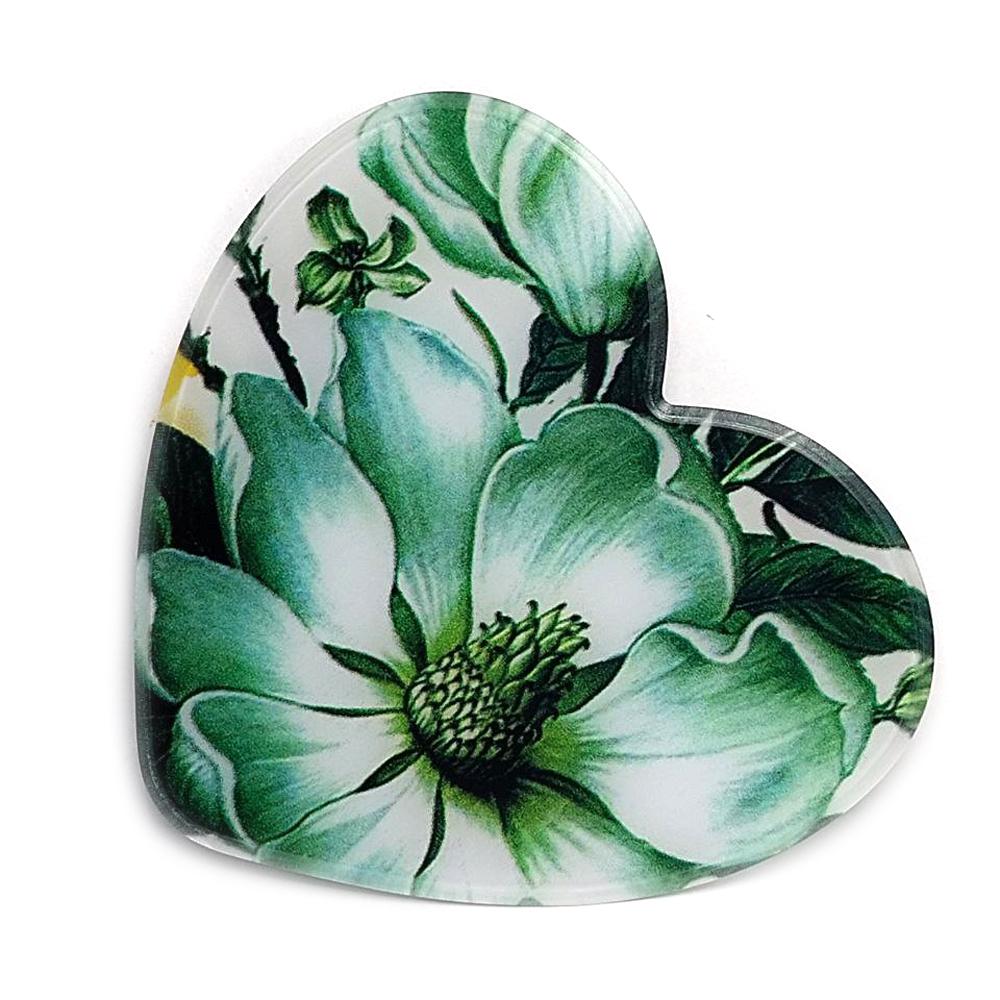 Popsocket heart (Квіти білі)