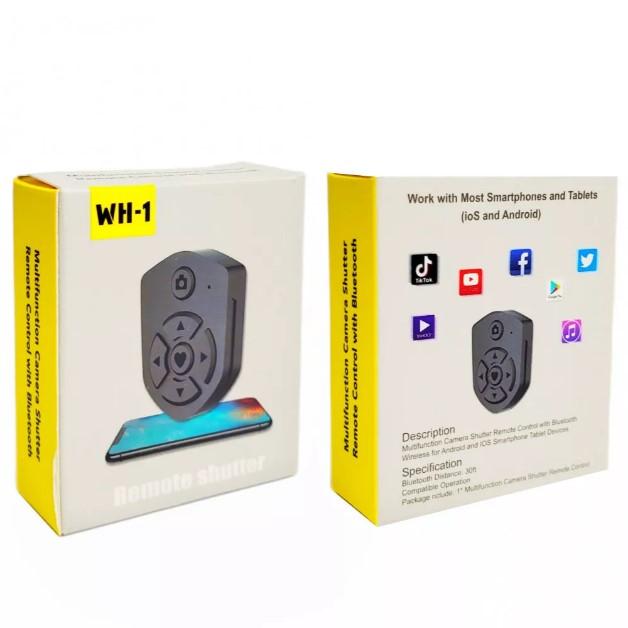 Пульт-селфі кнопка Remote Control WH-1 (Чорна)