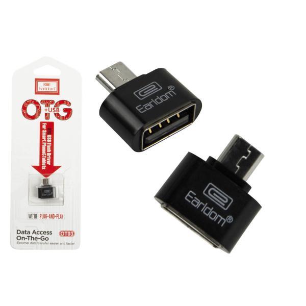 OTG перехідник micro (Чорний)