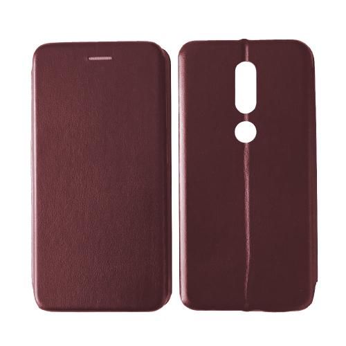 Книжка Premium для Nokia 4.2 (2019) марсала