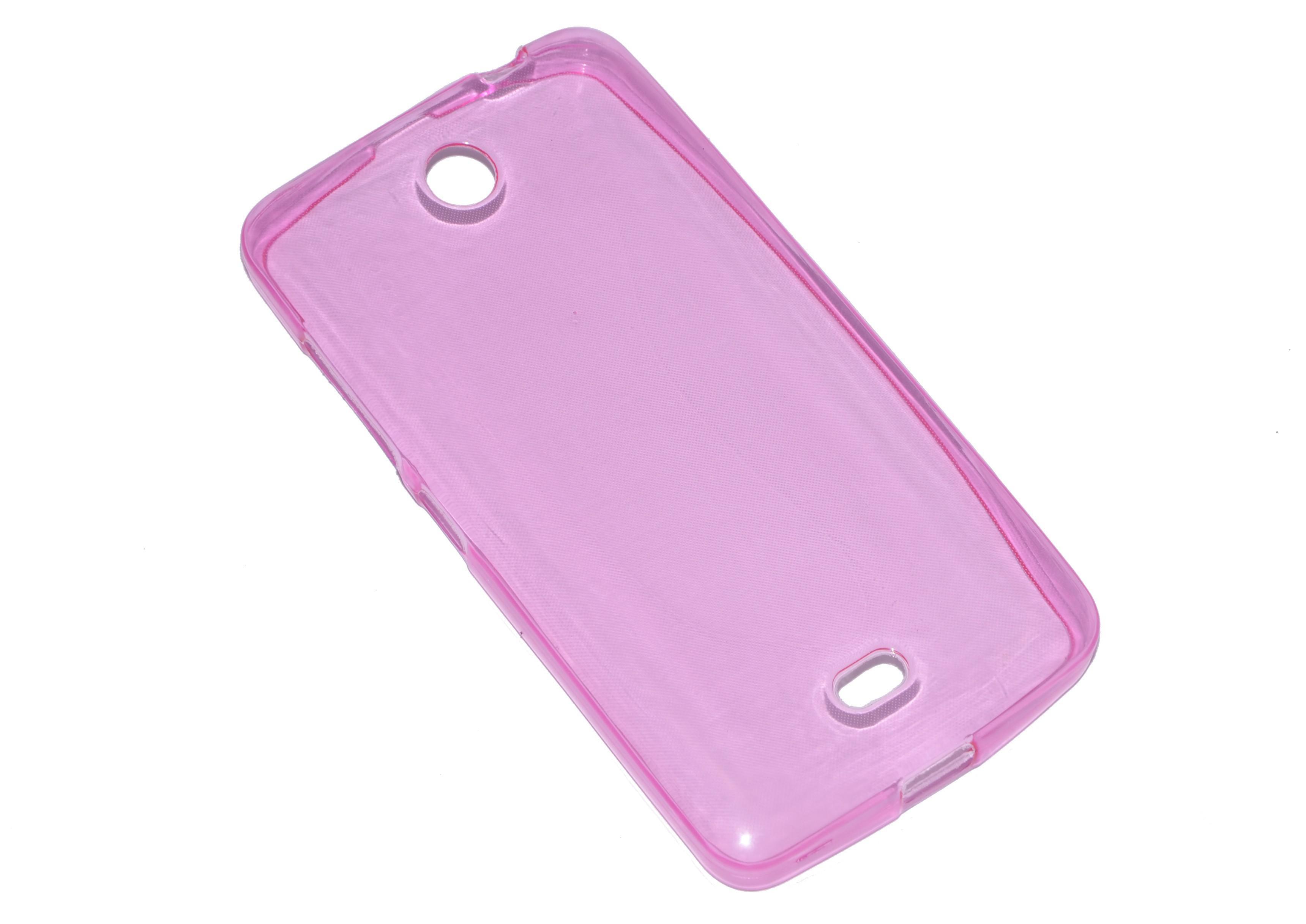Накладка TPU 0,33 mm для Nokia 430 рожева