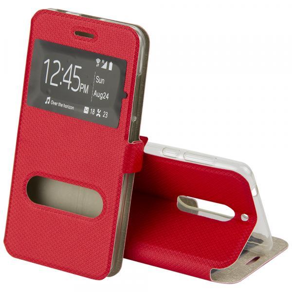 Книжка MODERN Style Nokia 5 (окно) (Червона)