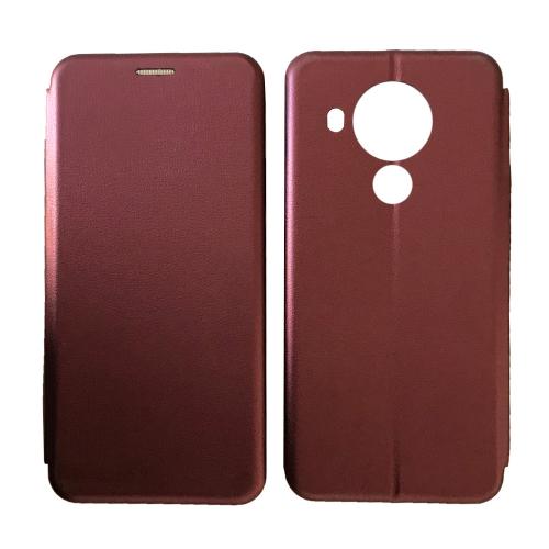 Книжка Premium для Nokia 5.4 бордова