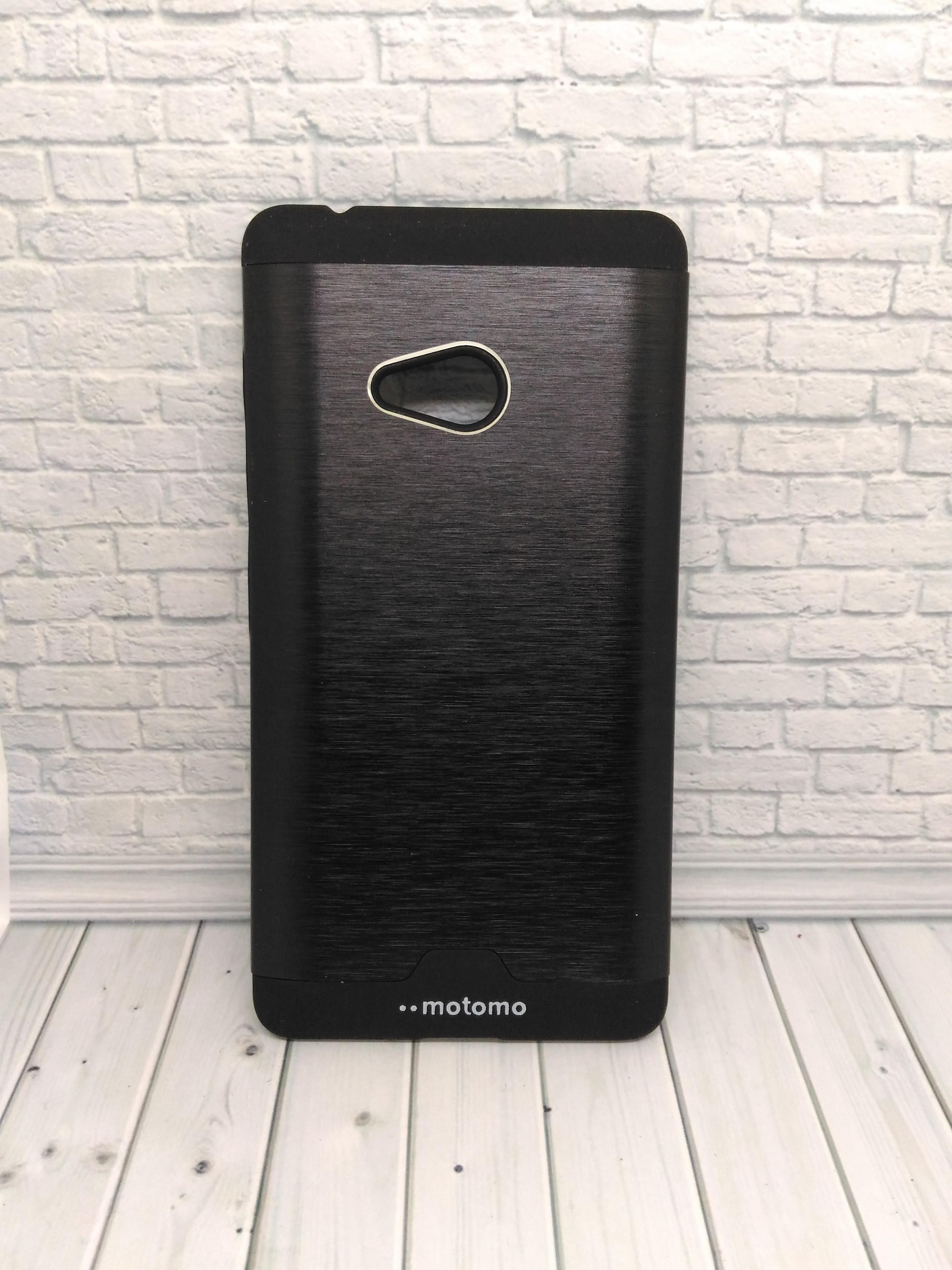 Накладка для Nokia Lumia 540 Motomo металева чорна