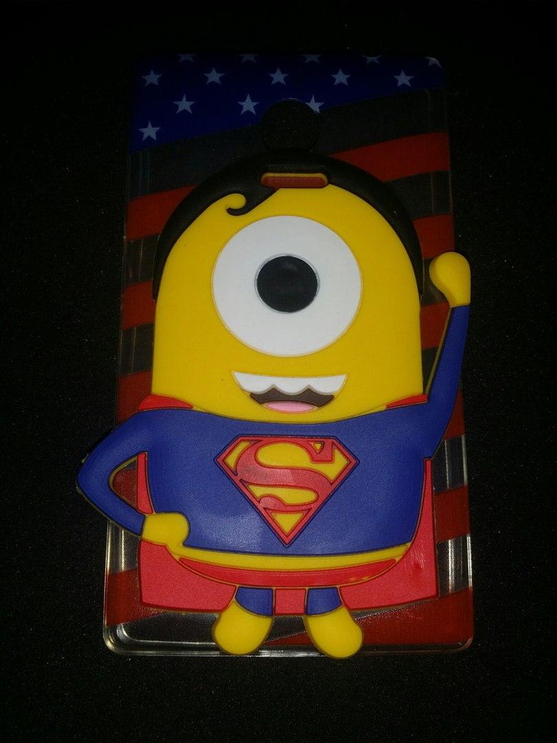 Накладка для Nokia Lumia X "Міньон-супермен" (силікон)