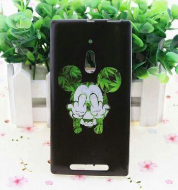 Накладка для Nokia N830 "Раста Мікі" (силікон)