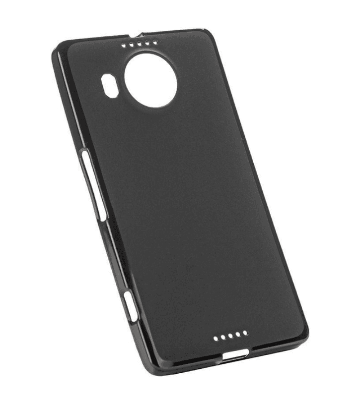 Накладка TOTO для Microsoft Lumia 950 матовий силікон чорний