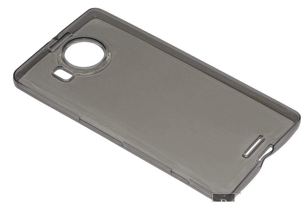 Накладка TPU Сrystal для Nokia 950 XL сіра