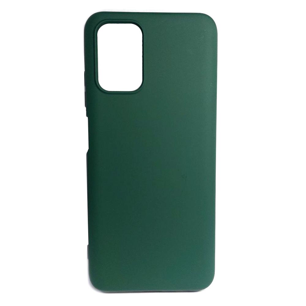 Silicone Cover Full Protective no logo (AA) для Nokia G22 (Dark green)