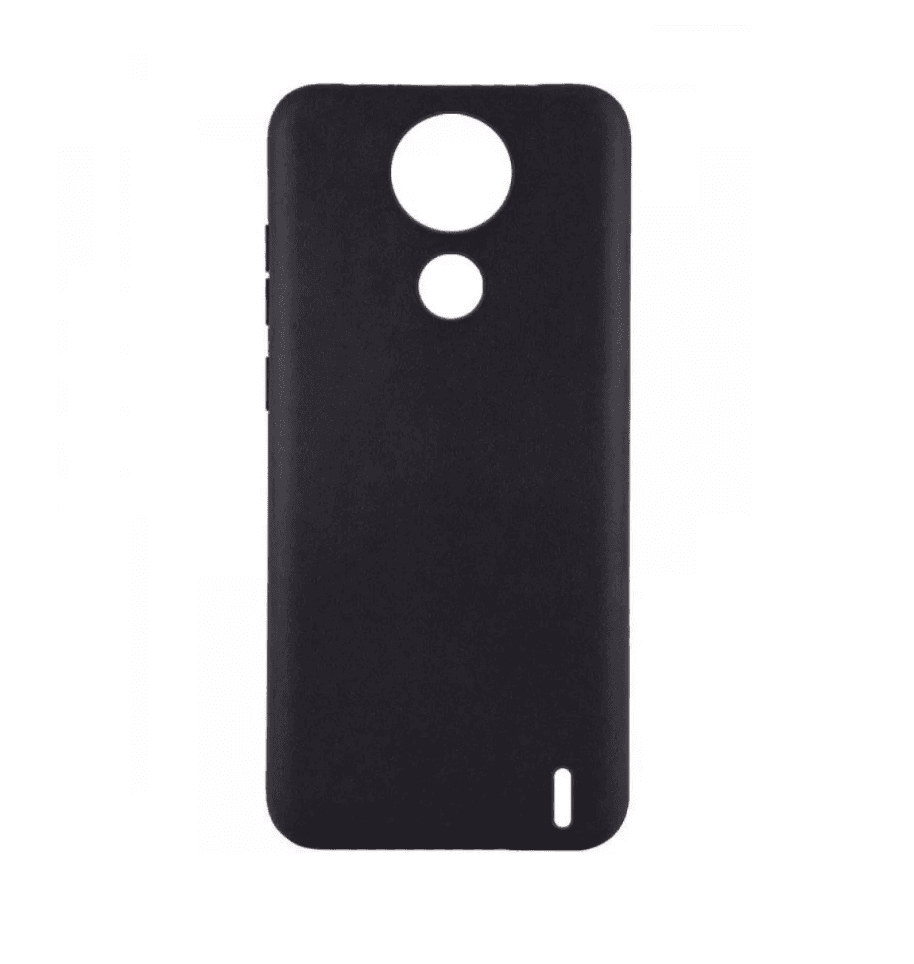 Накладка Cool Black для Nokia C21 (чорний)