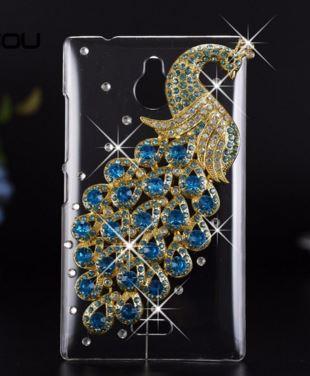Накладка для Nokia X2 Павич (декор пластика)