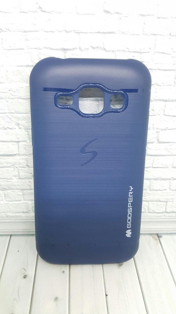 Накладка Goospery для Samsung J1 J100 синя