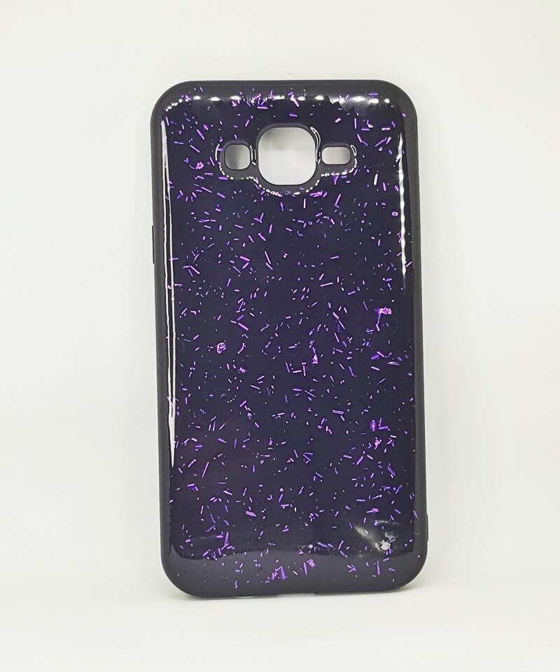 Накладка Confetti для Samsung J5 (2015) J500 фіолетова