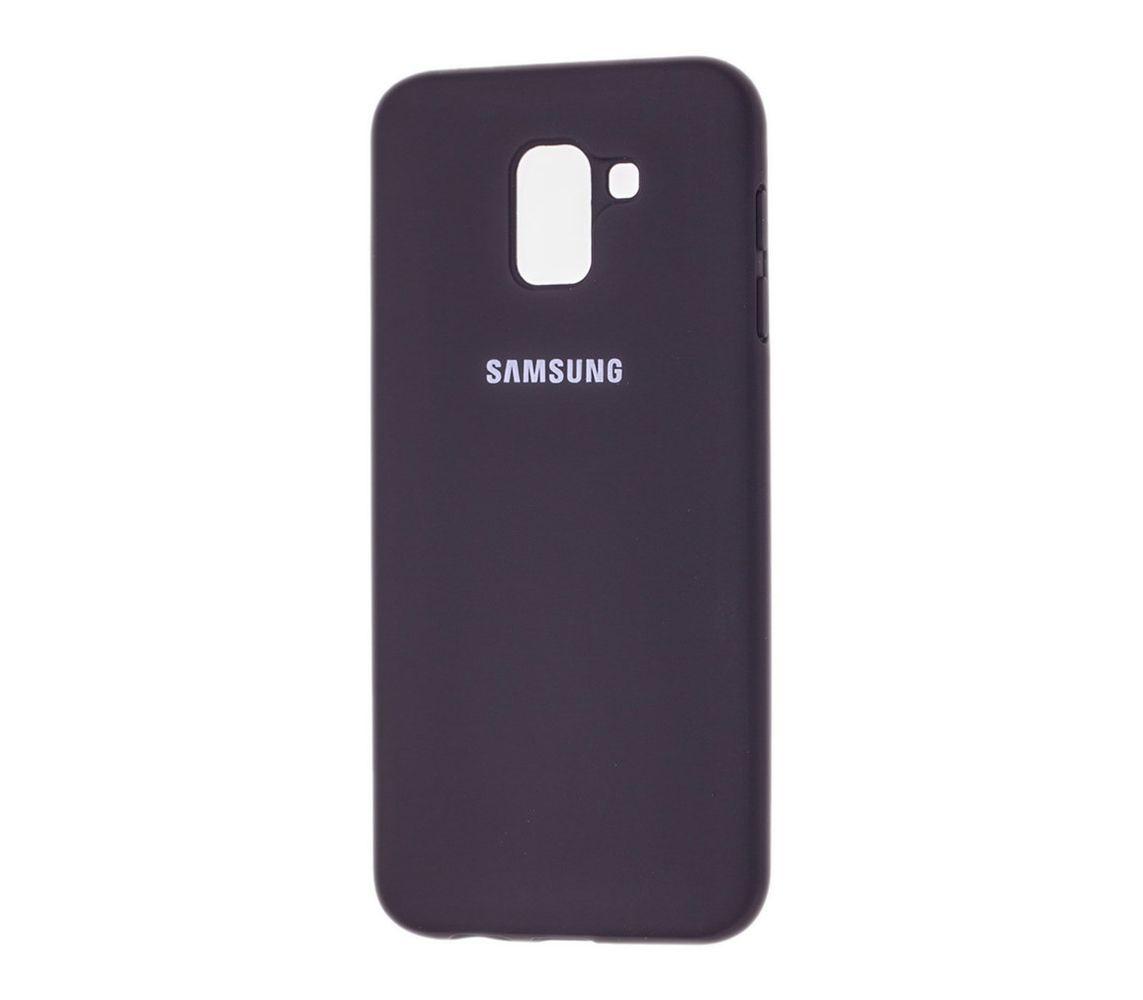 Silicone Cover Full Protective Samsung Galaxy J6 Plus 2018 (J610F) (black)
