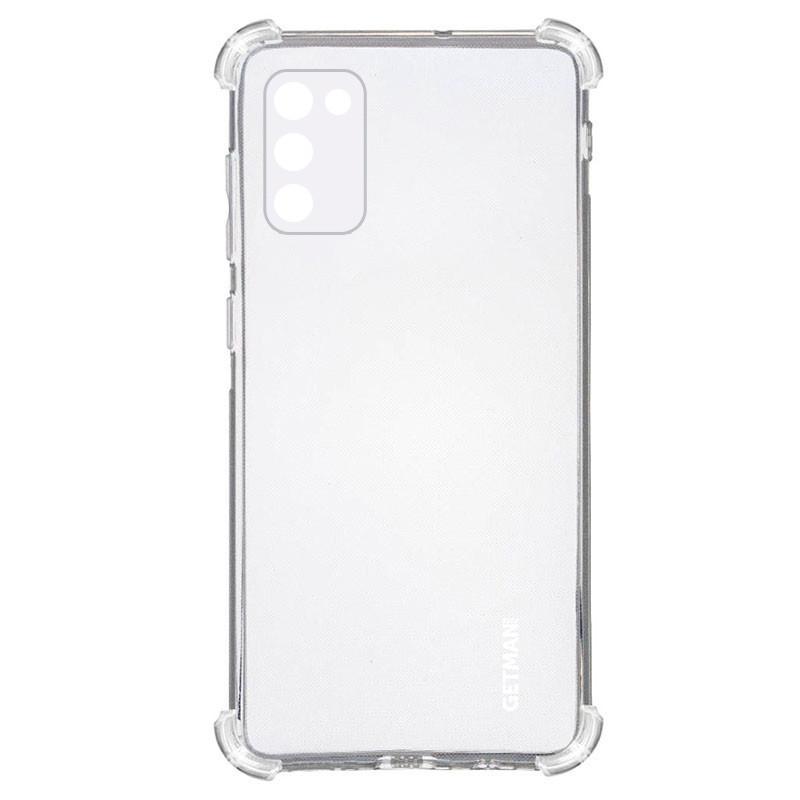 Накладка GETMAN Ease logo WXD для Samsung A02s прозора протиударна