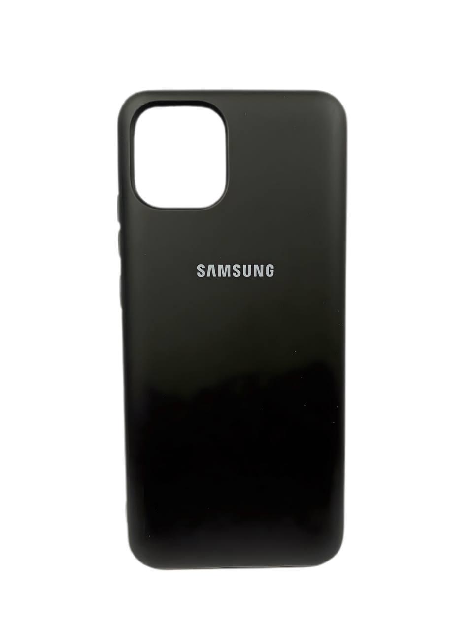 Silicone Case Full для Samsung A03 Black