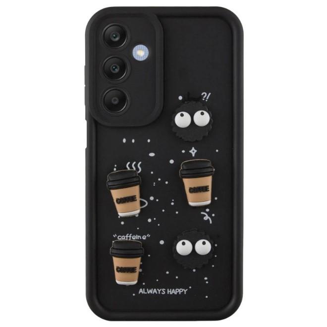Чохол Pretty Toys для Samsung A05s (Black/Always Happy)