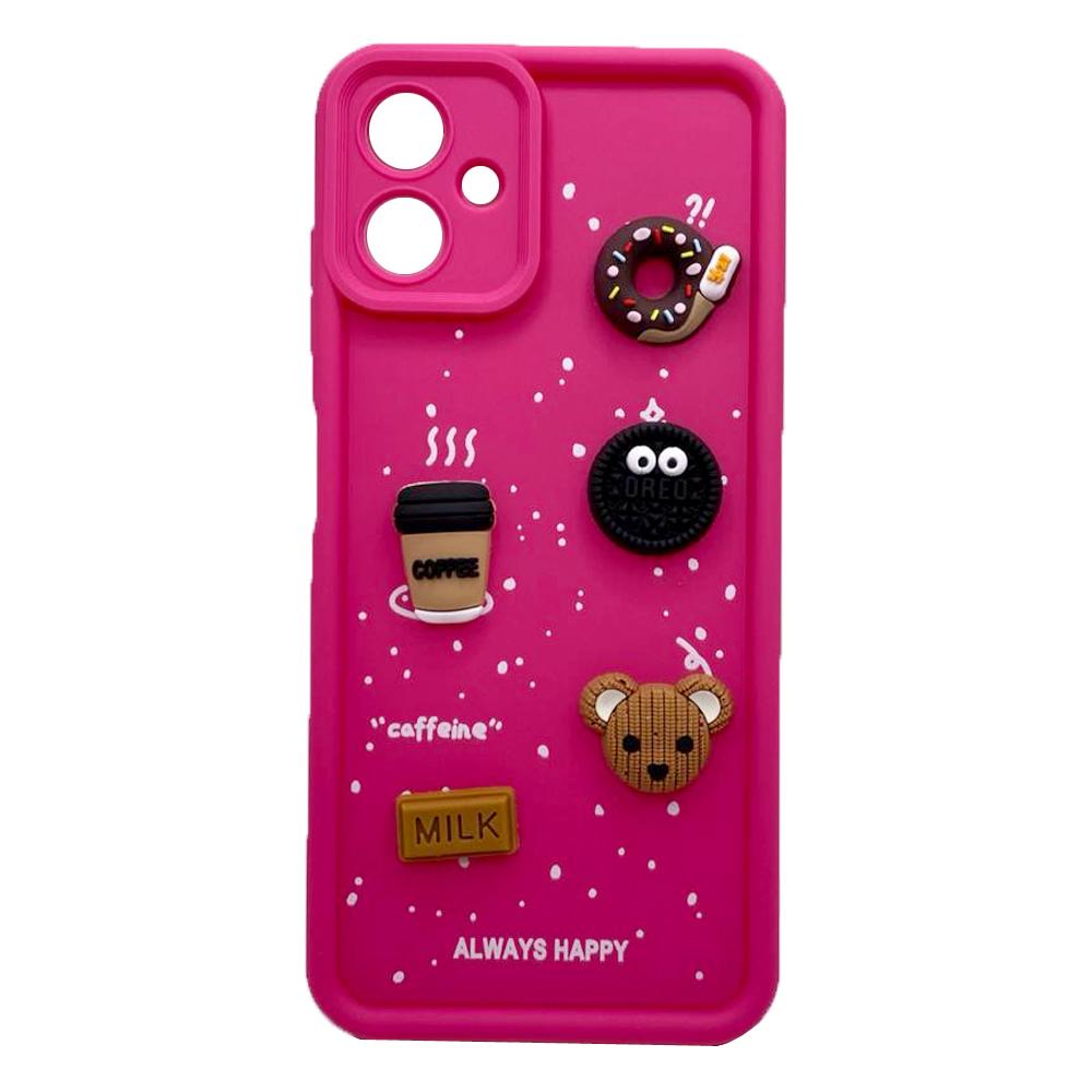 Чохол Pretty Toys для Samsung A06 (Pink/Always Happy)