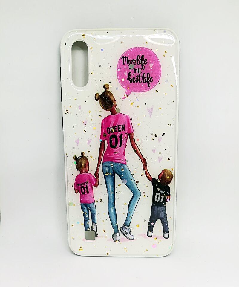 Накладка Mix Art для Samsung A10 Mom life is the best life