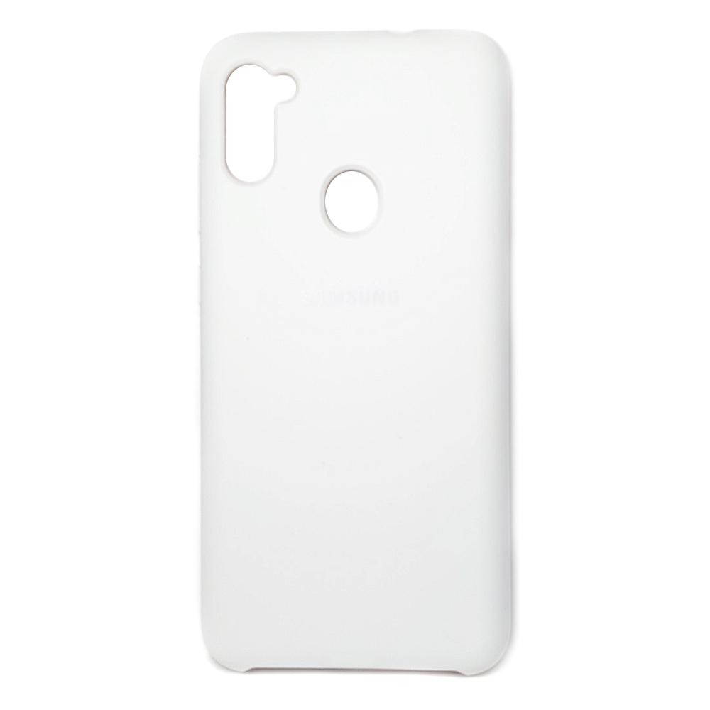 Silicone Case для Samsung A11/M11 White