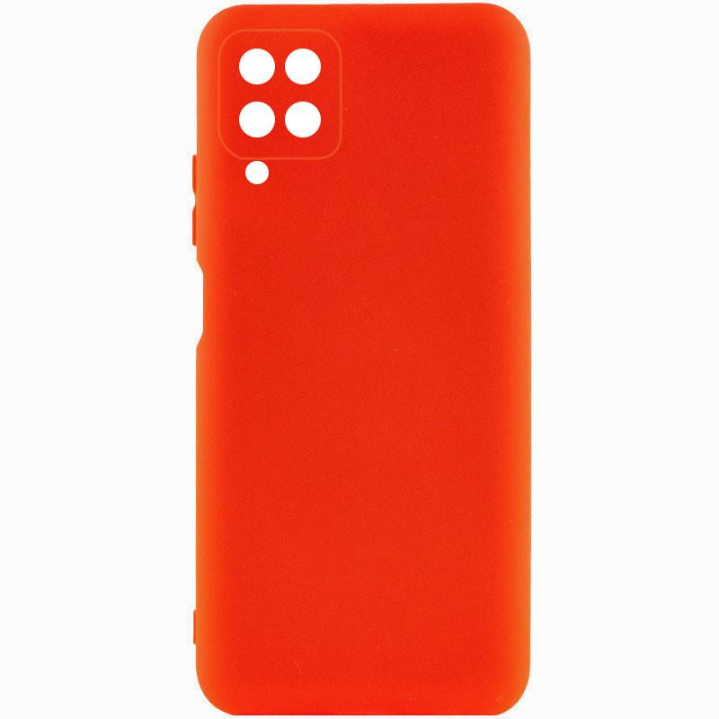 Silicone Cover Full Camera without Logo (A) для Samsung A12/M12 (Red)