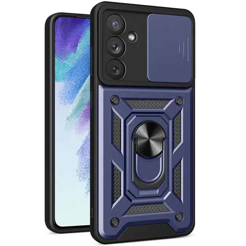 Накладка Camshield Serge Ring для Samsung M14 синя