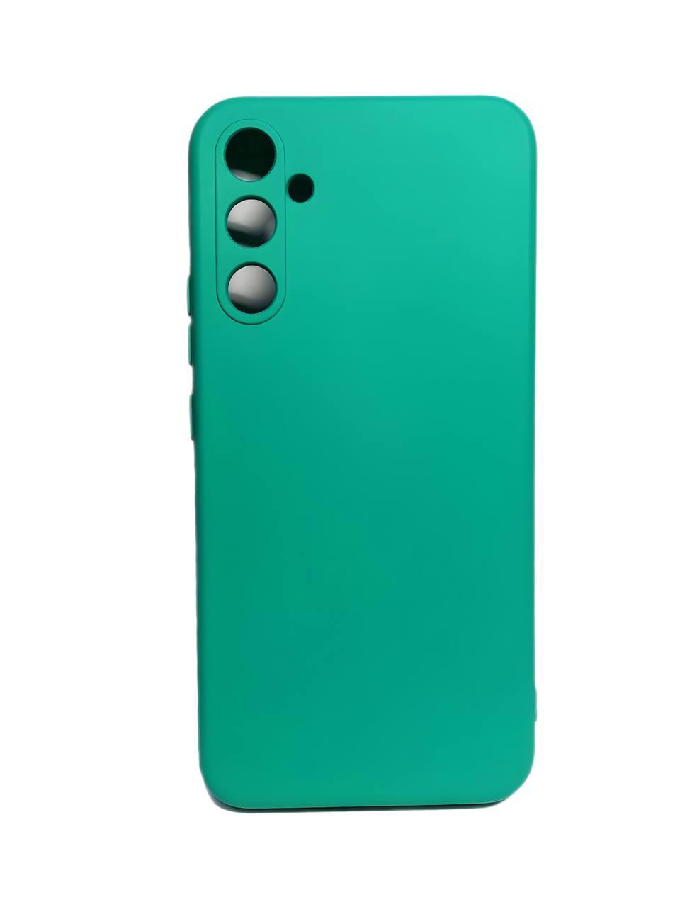 Silicone Cover Full Camera without Logo (A) для Samsung A34 (Mint)