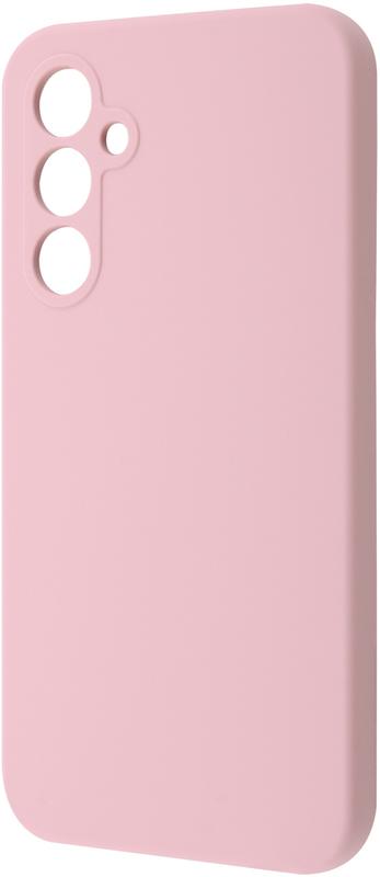 Silicone Cover Full Camera without Logo (A) для Samsung A25  (Pink sand)