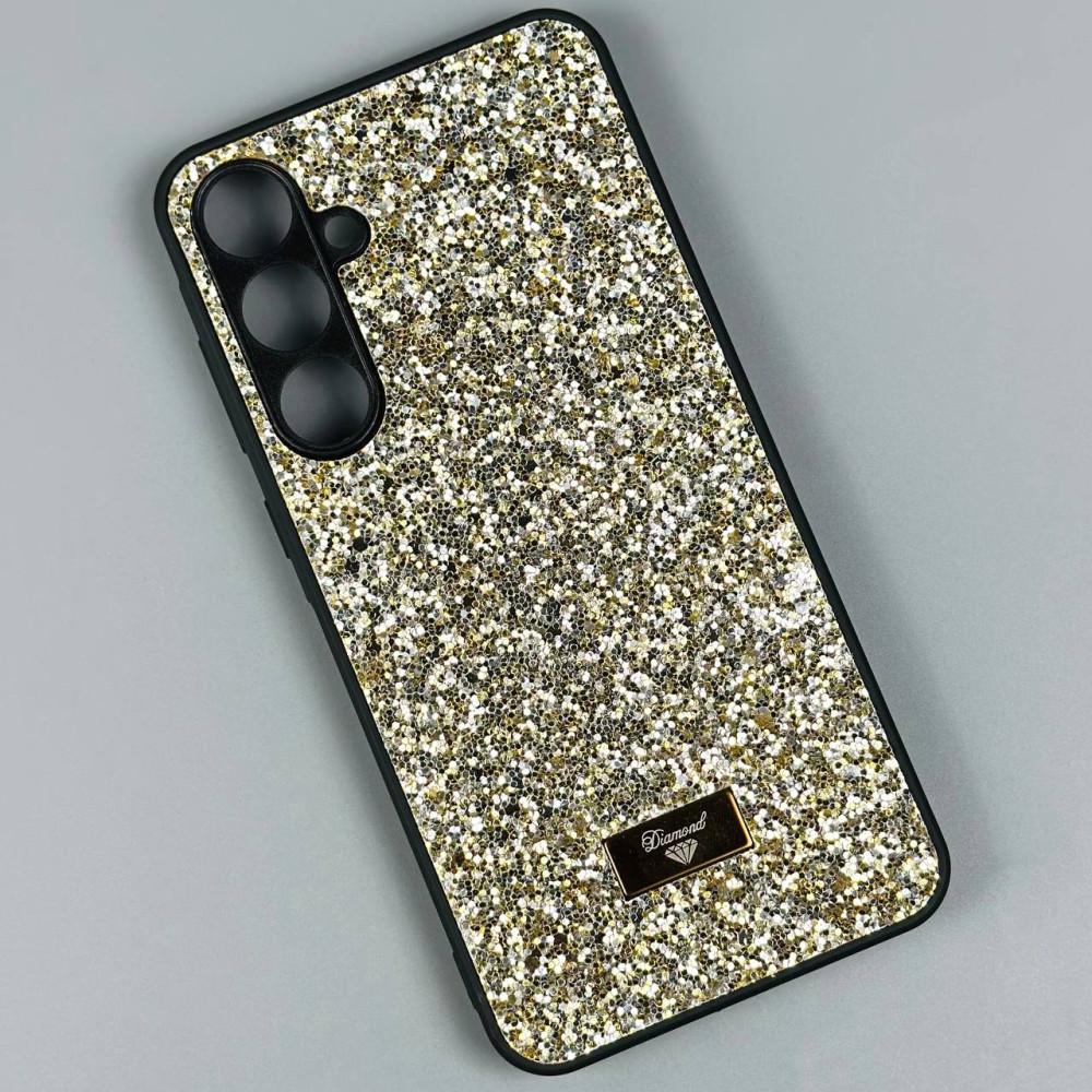 Накладка Bling Grainy Diamond Separate Camera для Samsung A26 (Золота)