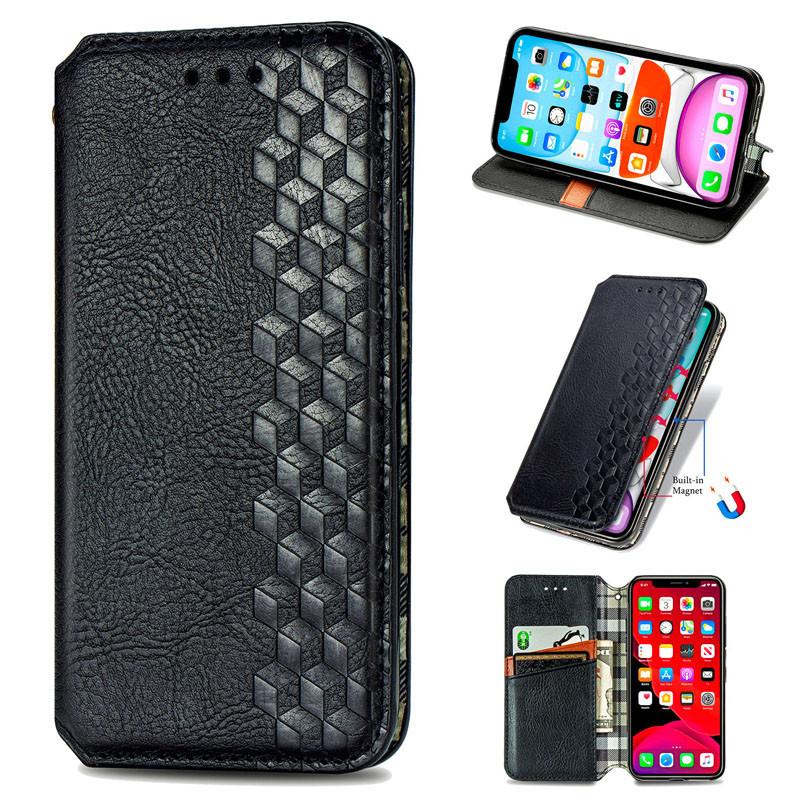 Книжка GETMAN Cubic для ZTE Blade V2020 Smart чорна
