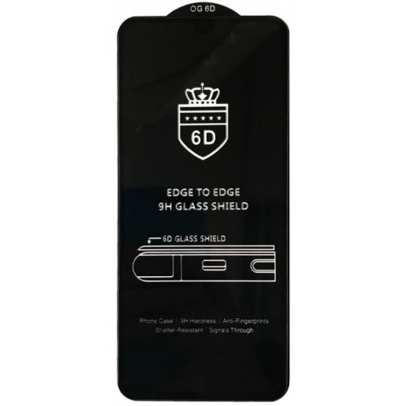 Захисне скло 6D OG Crown для Samsung A31/A32 4G/A22 4G/M32 з чорною рамкою