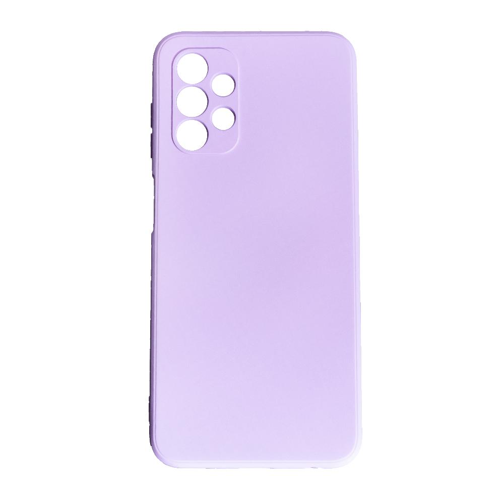 Накладка Silicone case SMTT для Samsung A23 4G (Purple)
