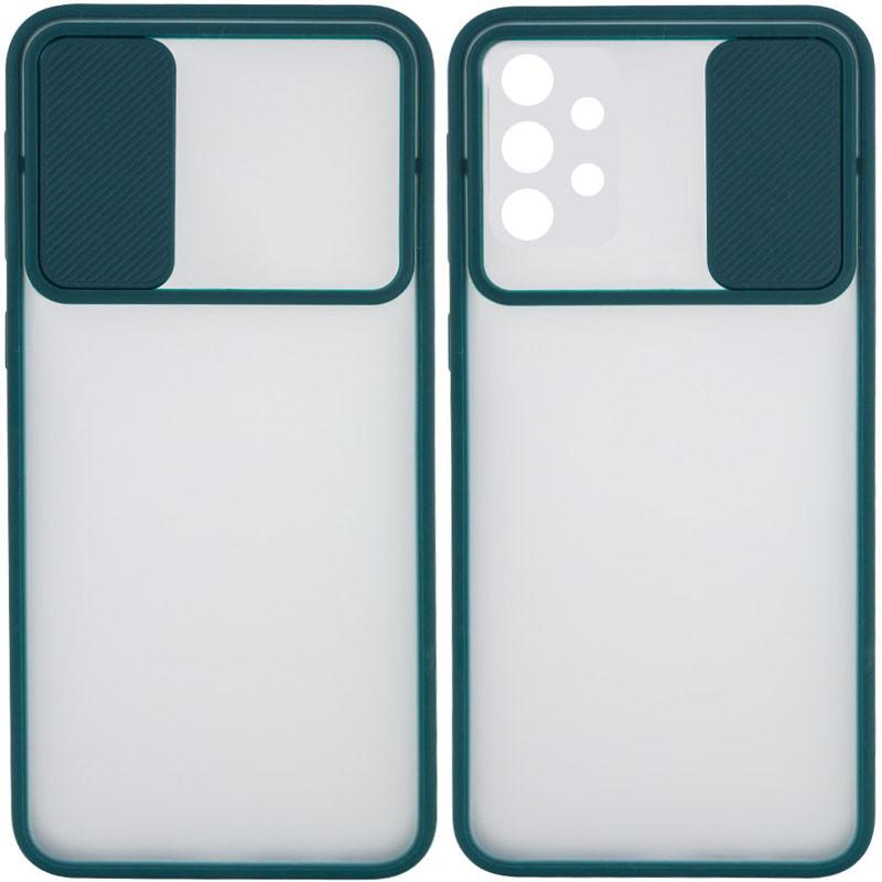 Накладка Camshield mate TPU для Samsung A53 зелена шторка