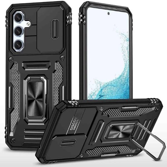 Накладка Camshield Army Ring для Samsung A36 / A56 Чорний