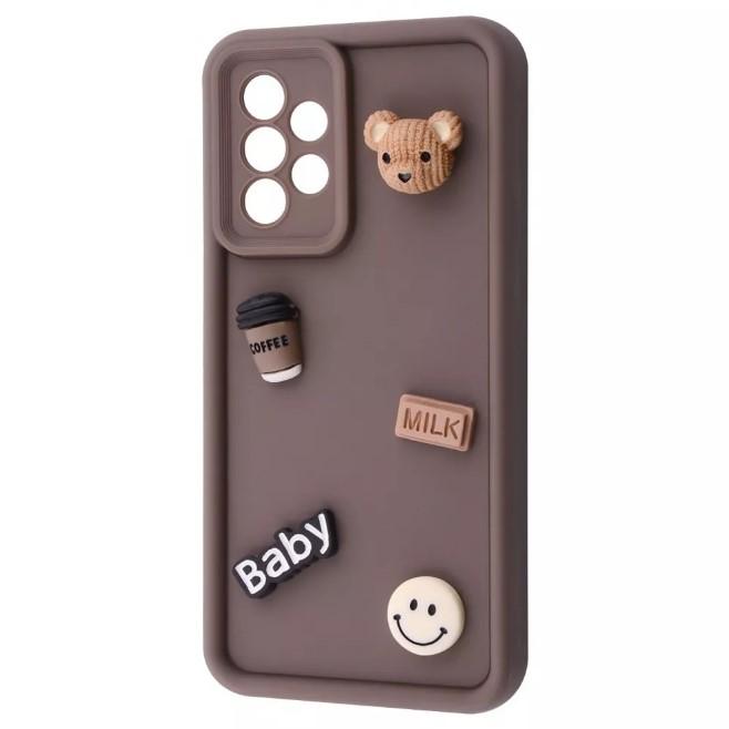 Чохол Pretty Toys для Samsung A52 (Brown/baby milk)