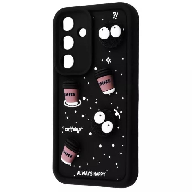 Чохол Pretty Toys для Samsung A56 (Black/Always Happy)