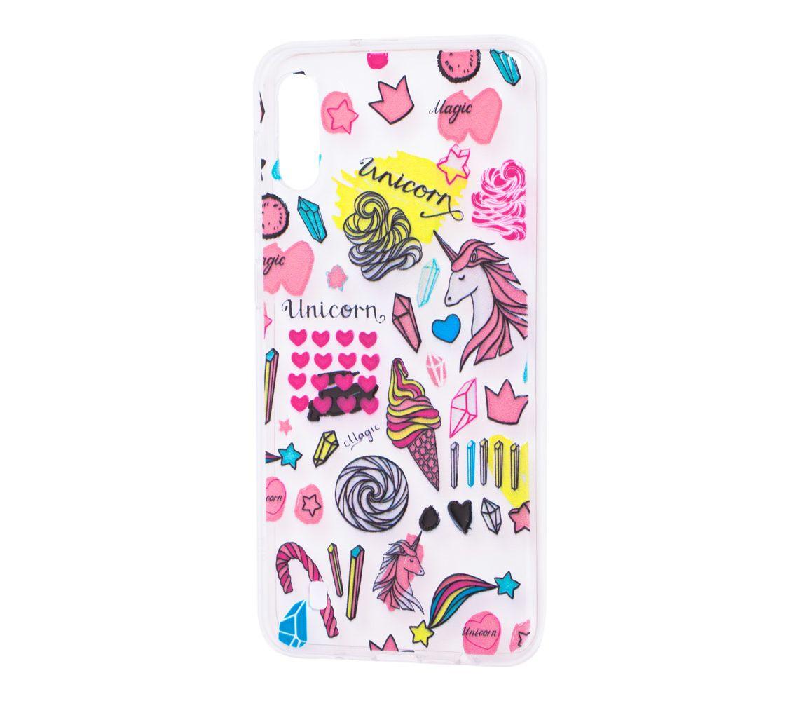 Накладка Nice для Samsung A70 Unicorn
