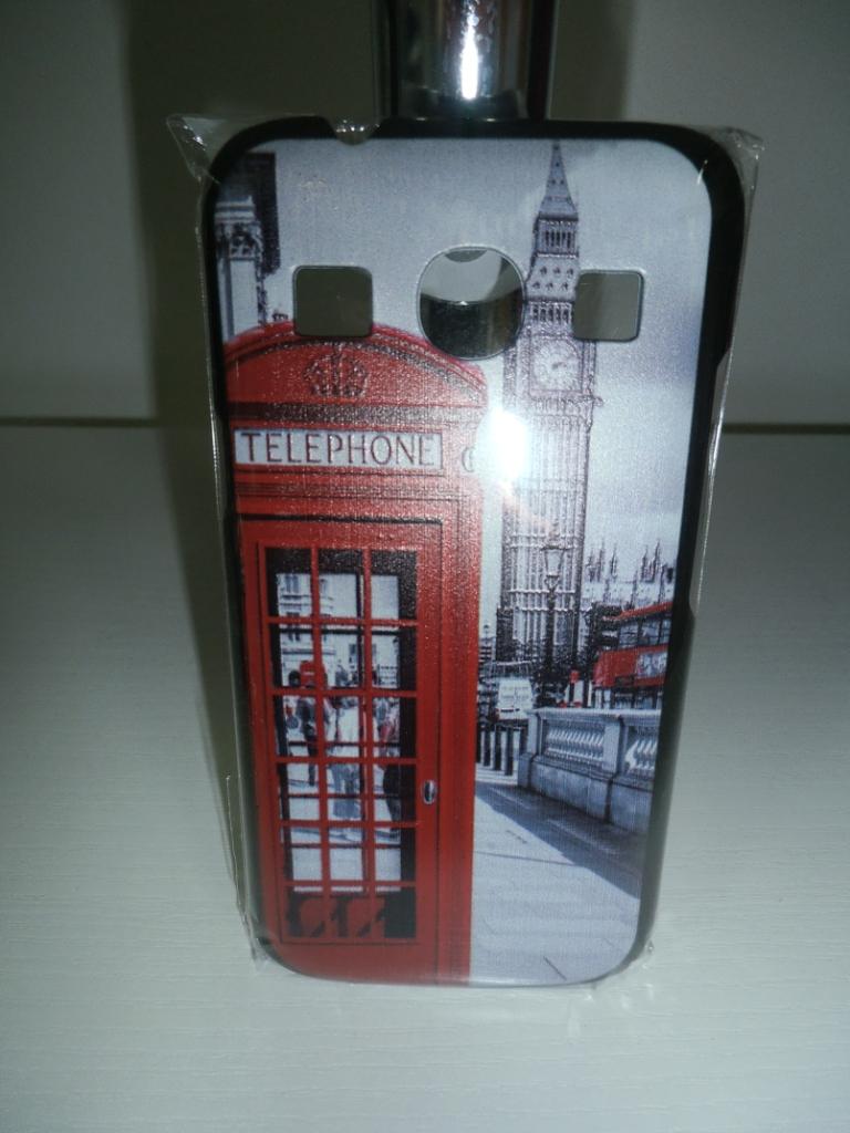Накладка для Samsung Ace 4 "Будка" (пластик)