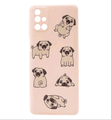 WAVE Fancy для Samsung M31s (pug/pink sand)